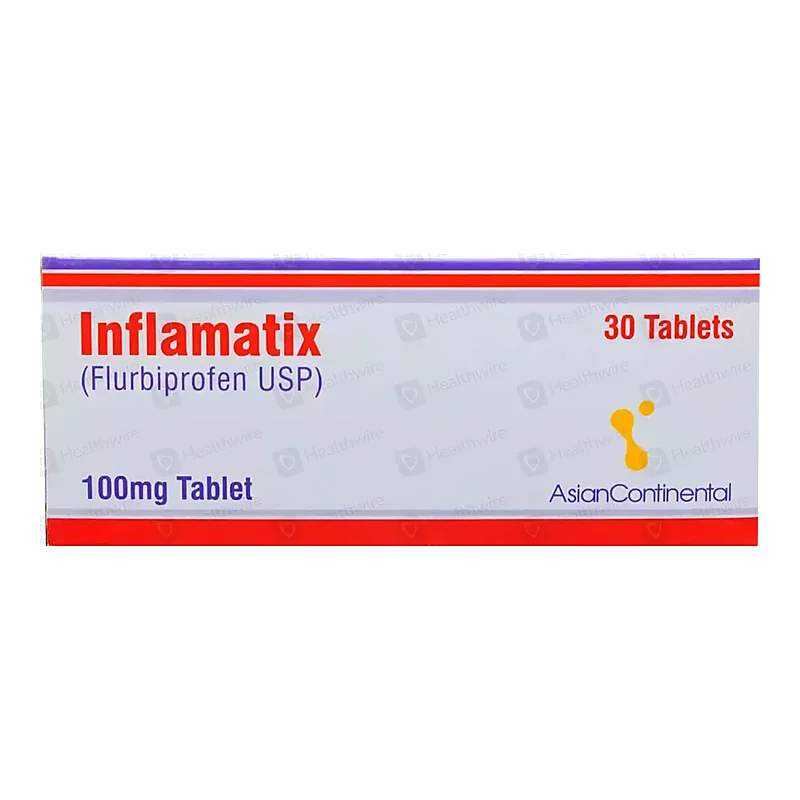 Inflamatix (100Mg) 30 Tablets — authentic medicine packaging
