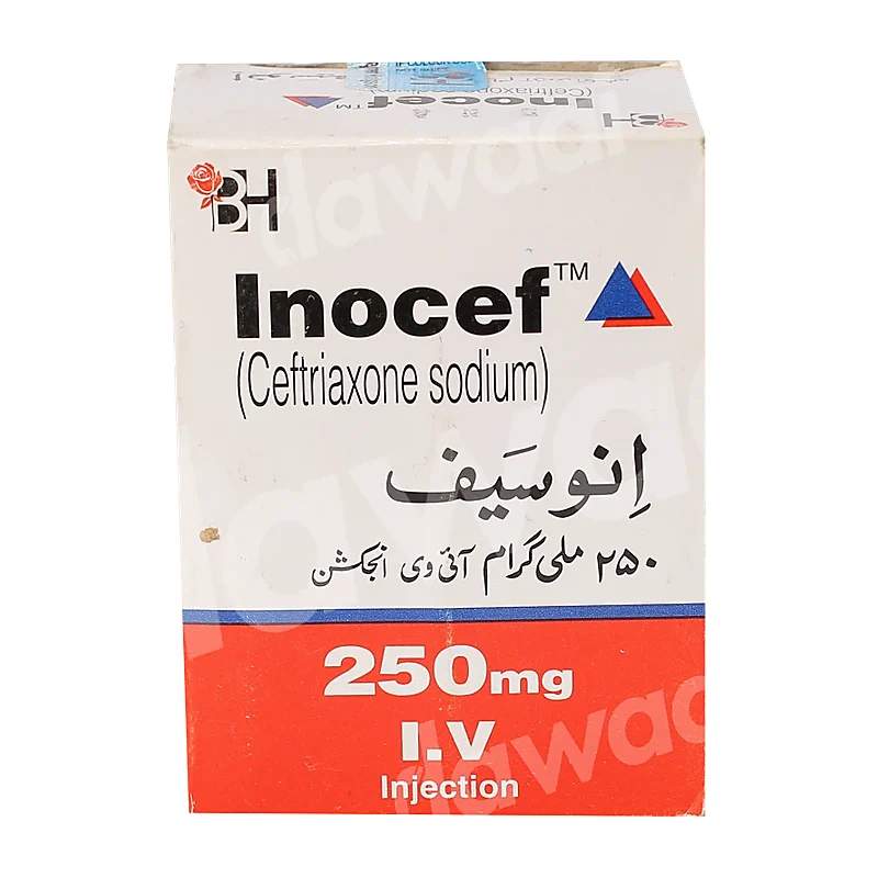 Inocef 2Gm Iv Injection 1 Injection — authentic medicine packaging