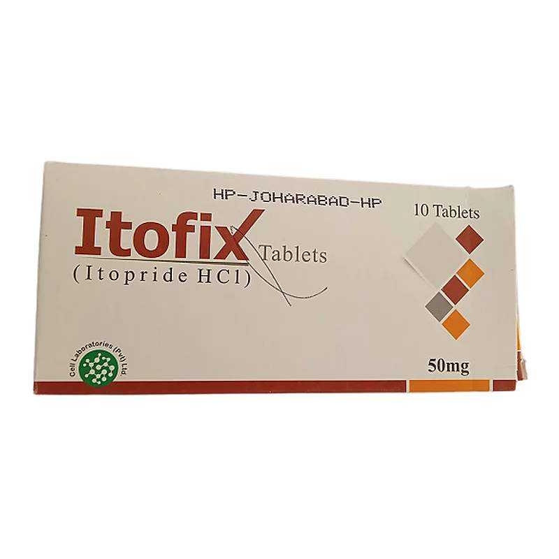 Itofix (50Mg) 10 Tablets — authentic medicine packaging
