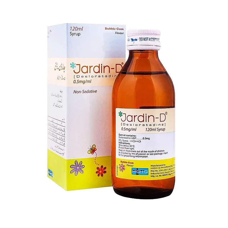 Jardin-D (0.5Mg/5Ml) 120Ml Syrup — authentic medicine packaging