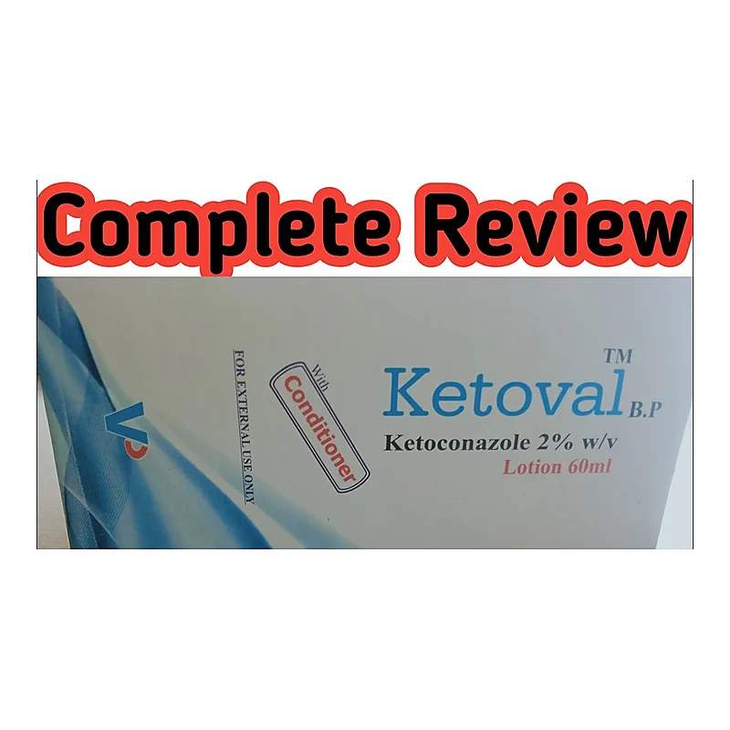 Ketoval (2%) 60Ml Lotion — authentic medicine packaging