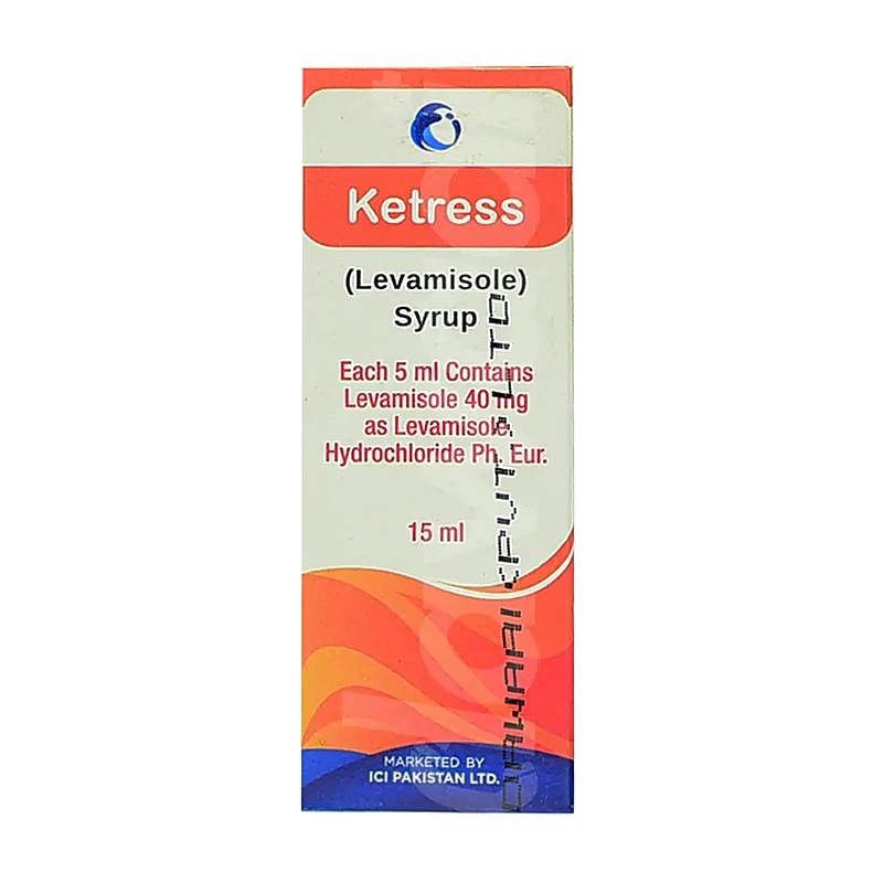Ketress (40Mg/5Ml) Syrup — authentic medicine packaging