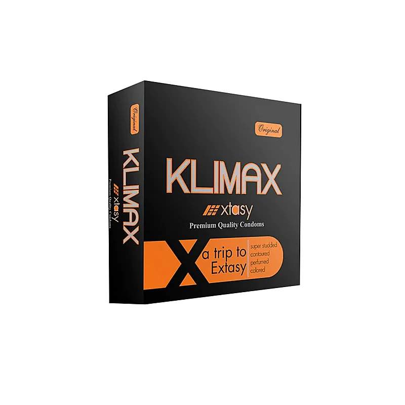 Klimax (Extacy) 2*12 Condoms — authentic medicine packaging
