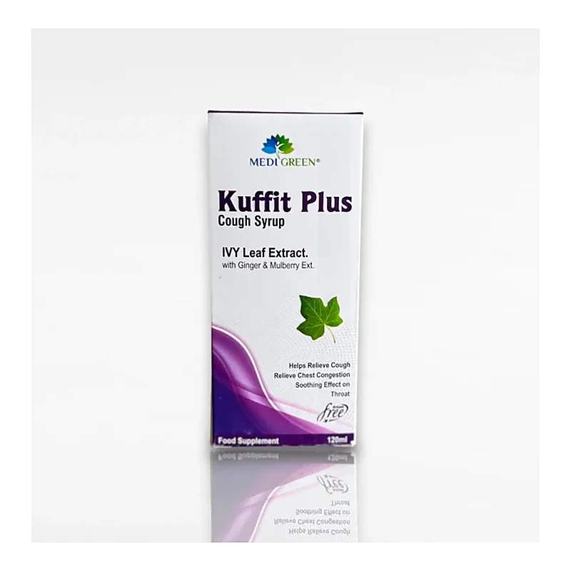 Kuffit Plus Cough Syrup 120ml — authentic medicine packaging