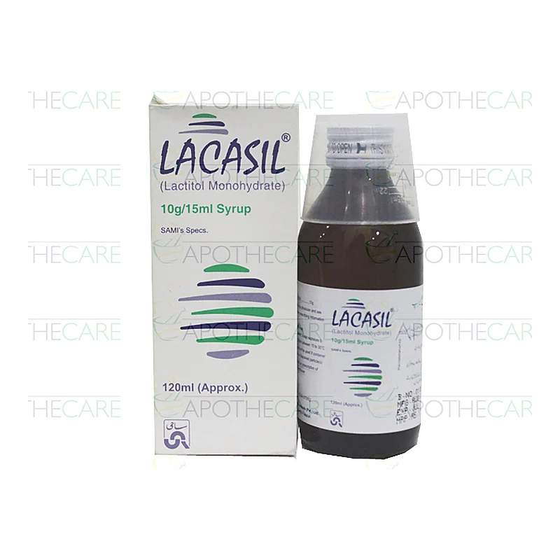 Lacasil (10G/15Ml) 120Ml Syrup — authentic medicine packaging