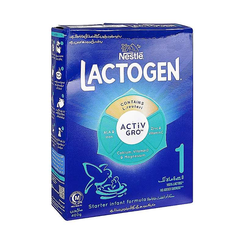 Lactogen 1 (400G) Powdered Milk — authentic medicine packaging