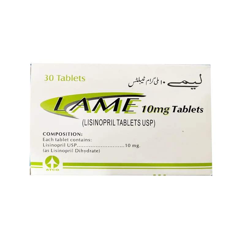 Lame (10Mg) 30 Tablets — authentic medicine packaging