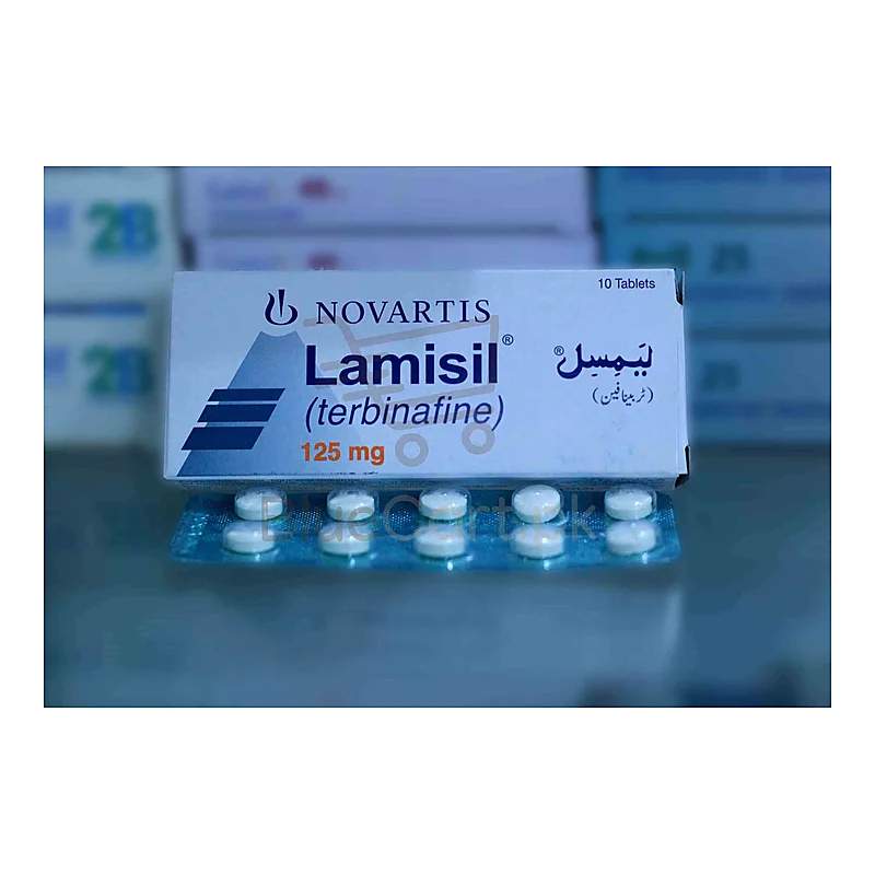 Lamisil (250Mg) 10 Tablets — authentic medicine packaging