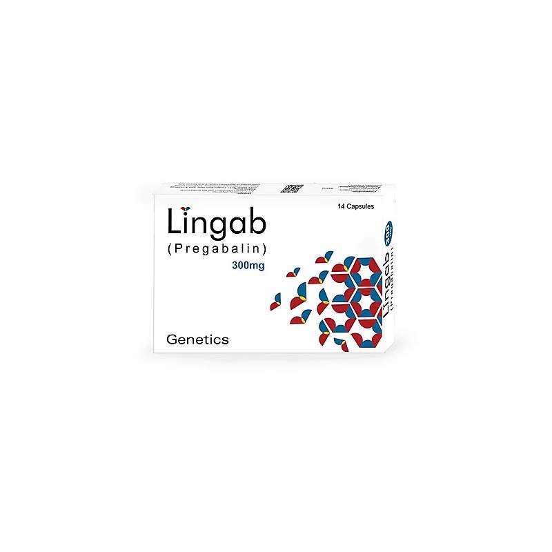 Lingab (75Mg) 20 Capsules — authentic medicine packaging