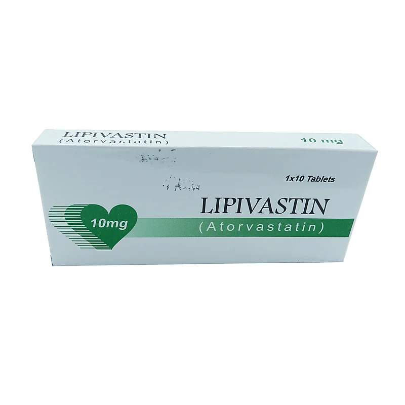 Lipivastin (10Mg) 10 Tablets — authentic medicine packaging