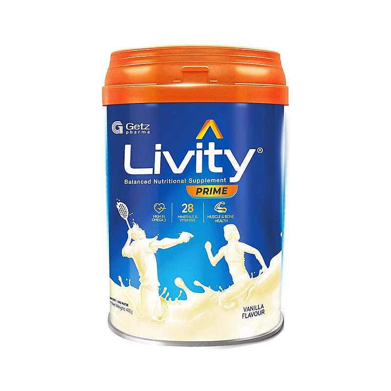 Livity (400G) Vanilla — authentic medicine packaging