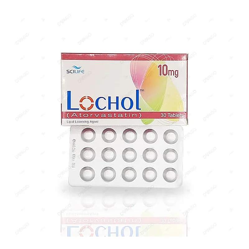 Lochol (40Mg) 15 Tablets — authentic medicine packaging