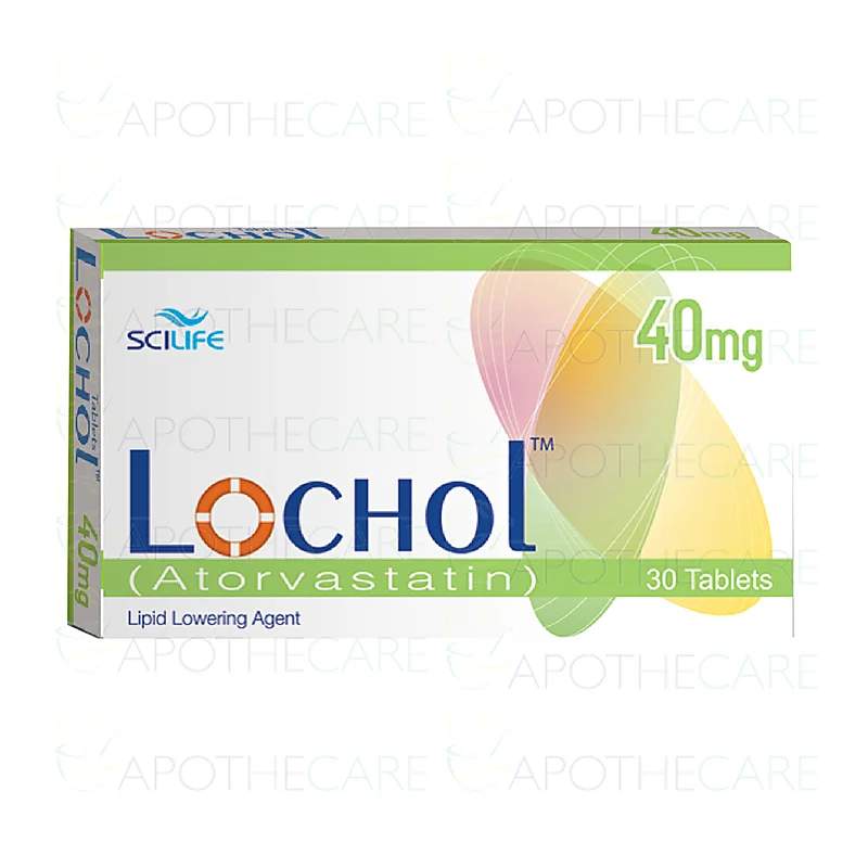 Lochol Ez (20+10Mg) 10 Tablets — authentic medicine packaging