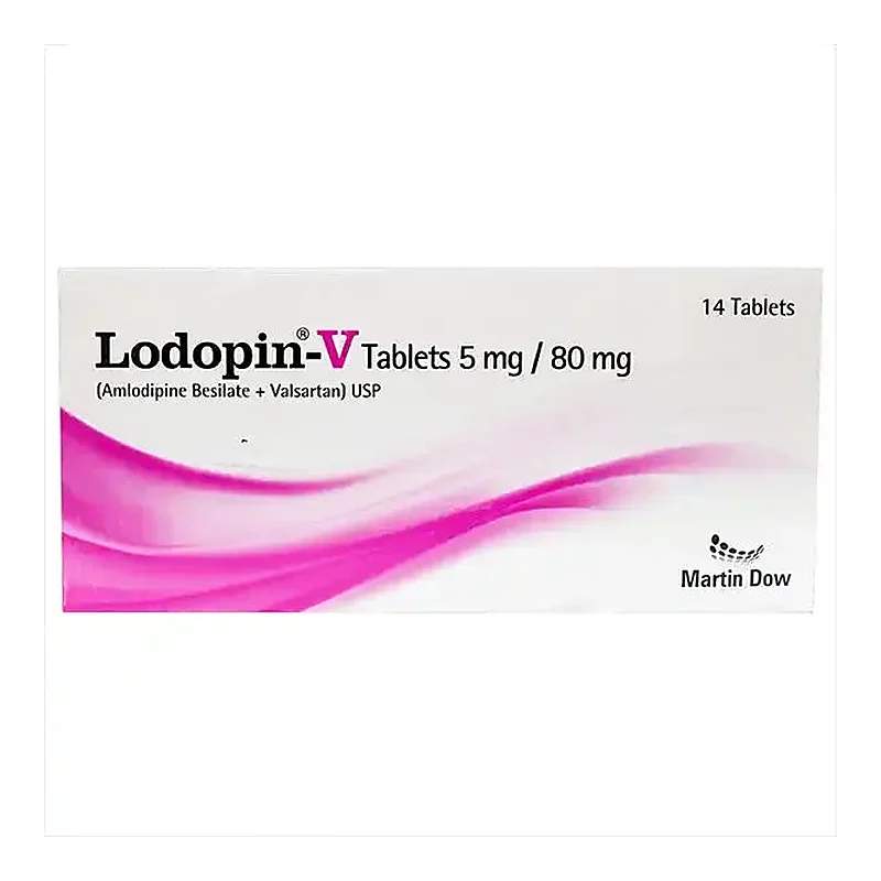Lodopin (2.5Mg) 20 Tablets — authentic medicine packaging