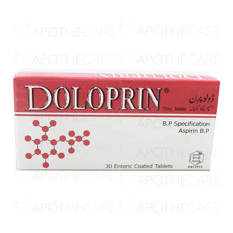 Loprin (75Mg) 30 Tablets — authentic medicine packaging