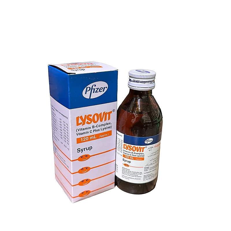 Lysovit (120Ml) Syrup — authentic medicine packaging