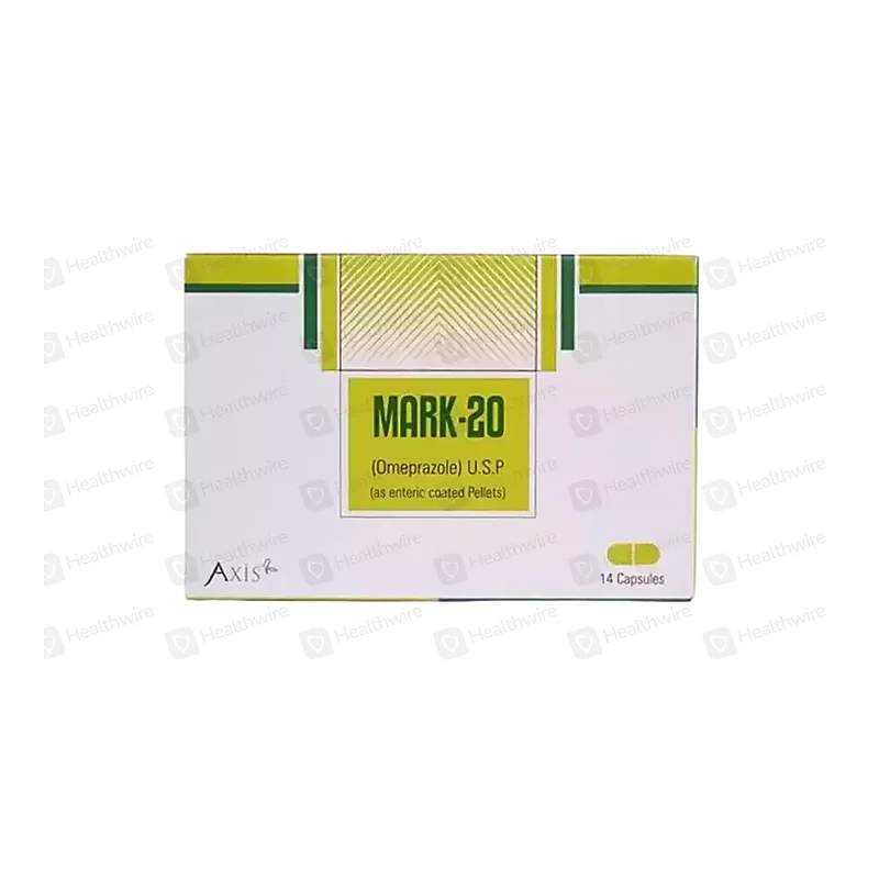 Mark (40Mg) 10 Capsules — authentic medicine packaging