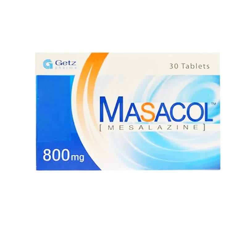 Masacol (800Mg) 30 Tablets — authentic medicine packaging