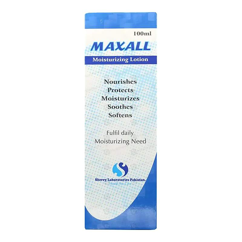 Maxall (100Ml) Lotion — authentic medicine packaging