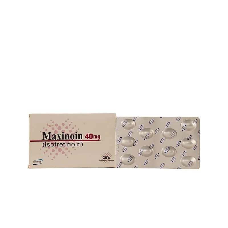 Maxinoin (10Mg) 30 Capsules — authentic medicine packaging