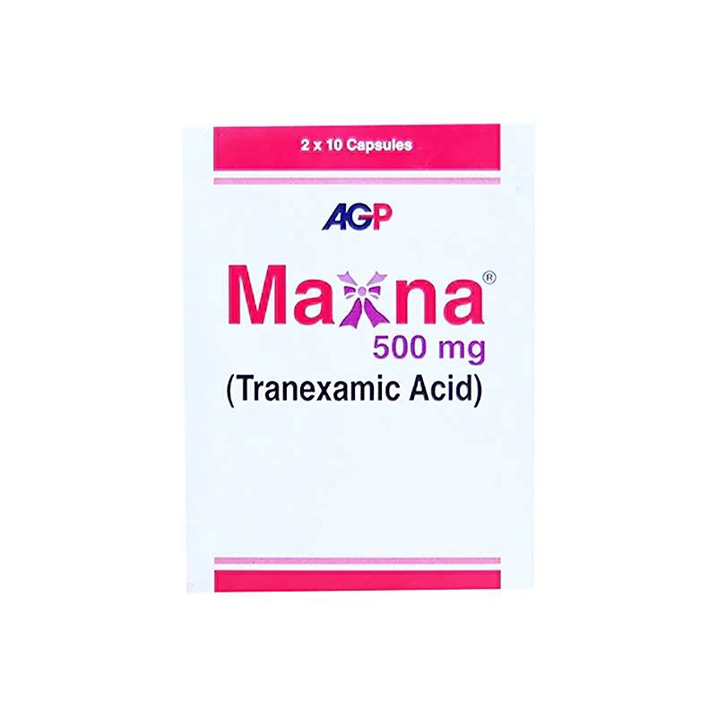 Maxna (500Mg) 20 Capsules — authentic medicine packaging
