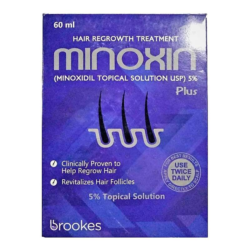 Minoxin (2%) 60Ml Topical Solution — authentic medicine packaging