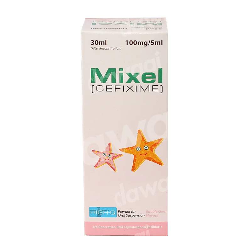 Mixel (100Mg/5Ml) 30Ml Suspension — authentic medicine packaging