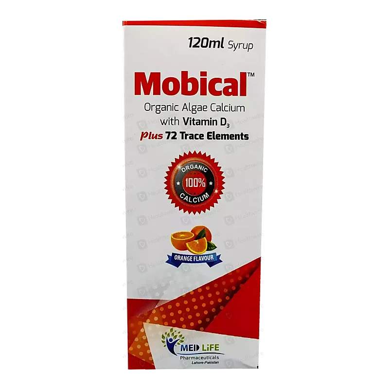 Mobical Orange Flavour (120Ml) Syrup — authentic medicine packaging
