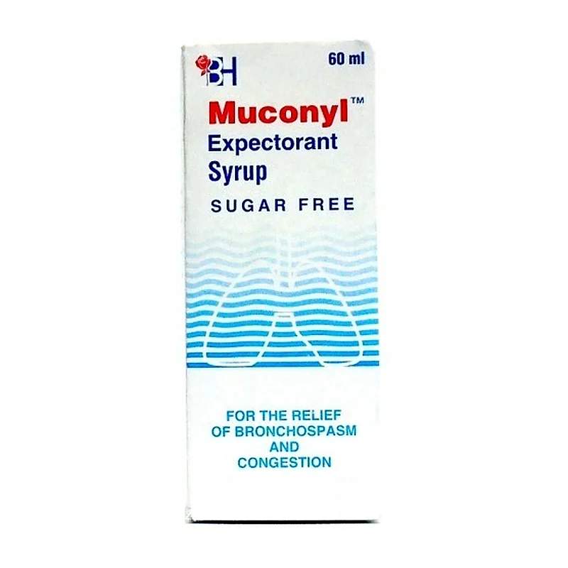 Muconyl Expectorant (60Ml) Syrup — authentic medicine packaging