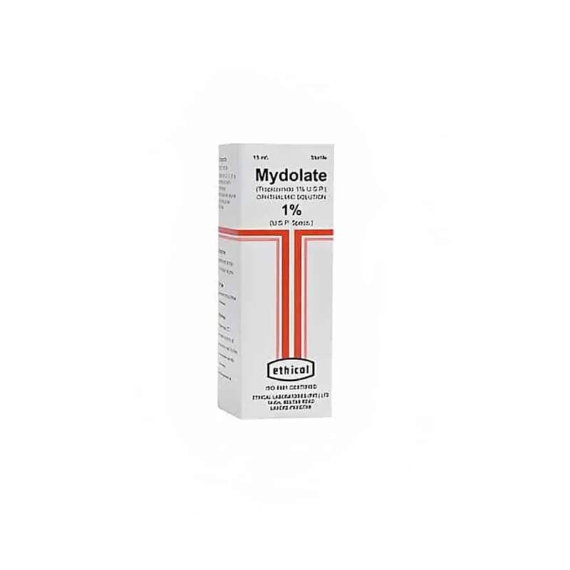 Mydolate (1%) 15Ml Eye Drops — authentic medicine packaging