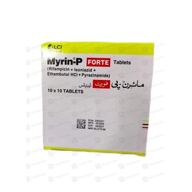Myrin-P Forte (100S) Tablets — authentic medicine packaging