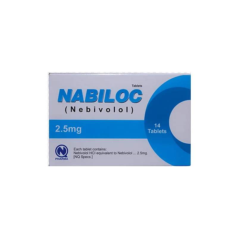 Nabiloc (2.5Mg) 14 Tablets — authentic medicine packaging