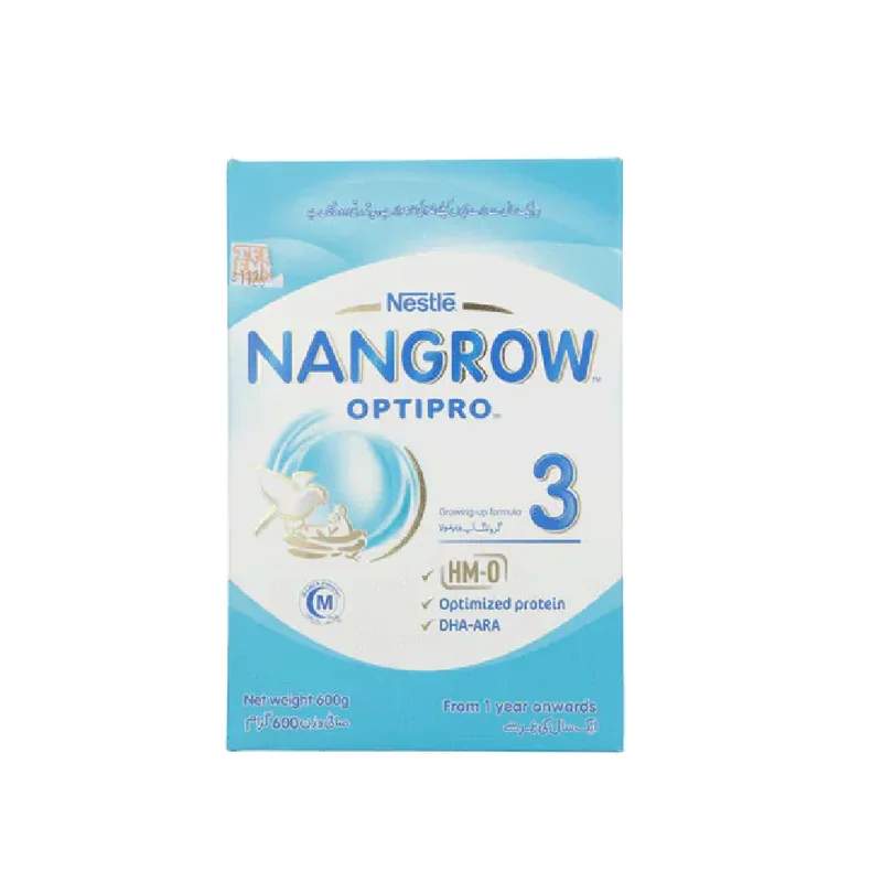 Nangrow Optipro 3 (600G) Powdered Milk — authentic medicine packaging
