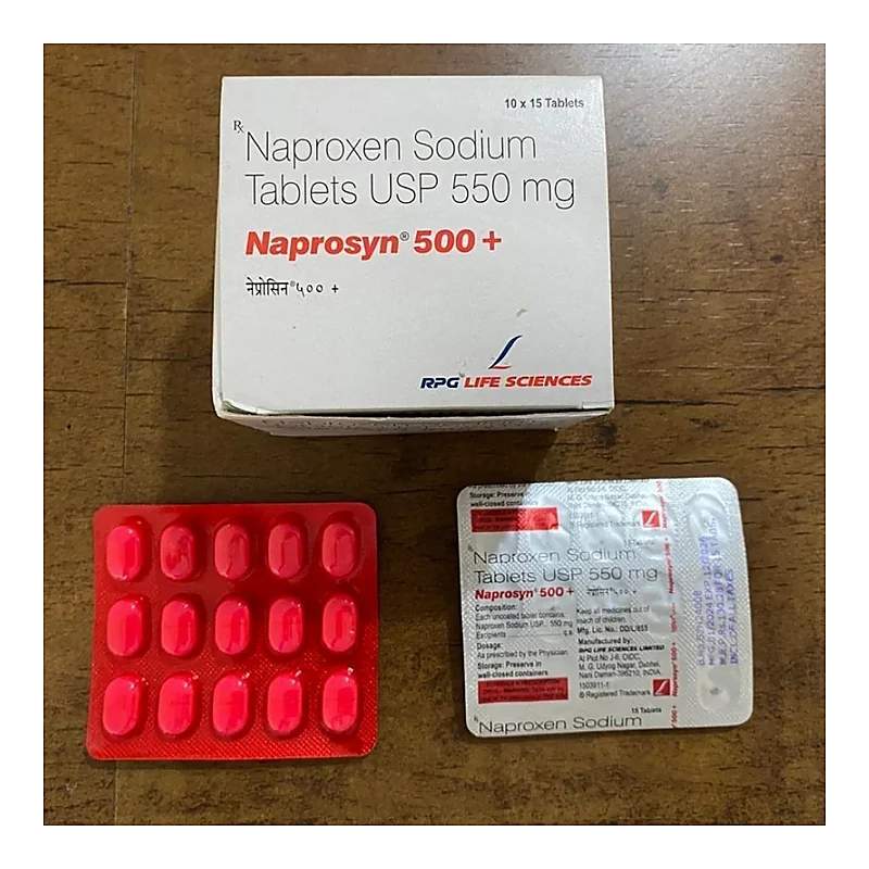 Naprosyn (500Mg) 20 Tablets — authentic medicine packaging