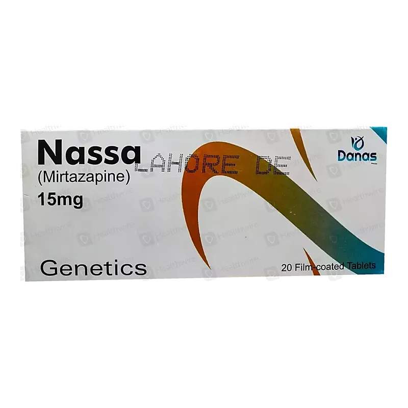 Nassa (15Mg) 20 Tablets — authentic medicine packaging