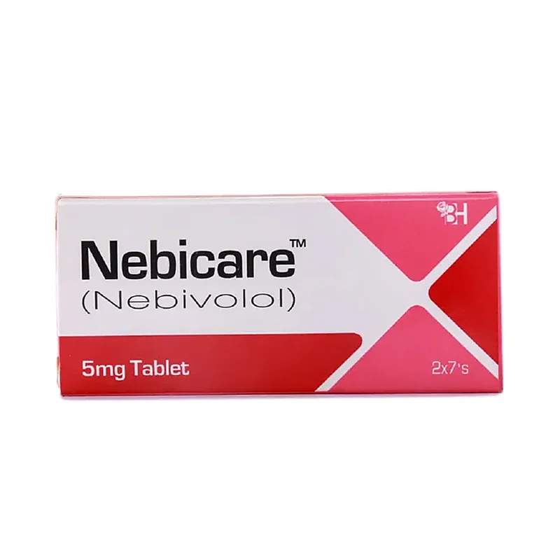Nebicare (5Mg) 14 Tablets — authentic medicine packaging