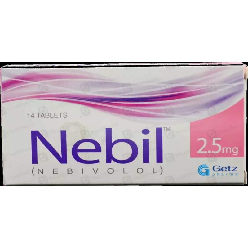 Nebil (2.5Mg) 28 Tablets — authentic medicine packaging