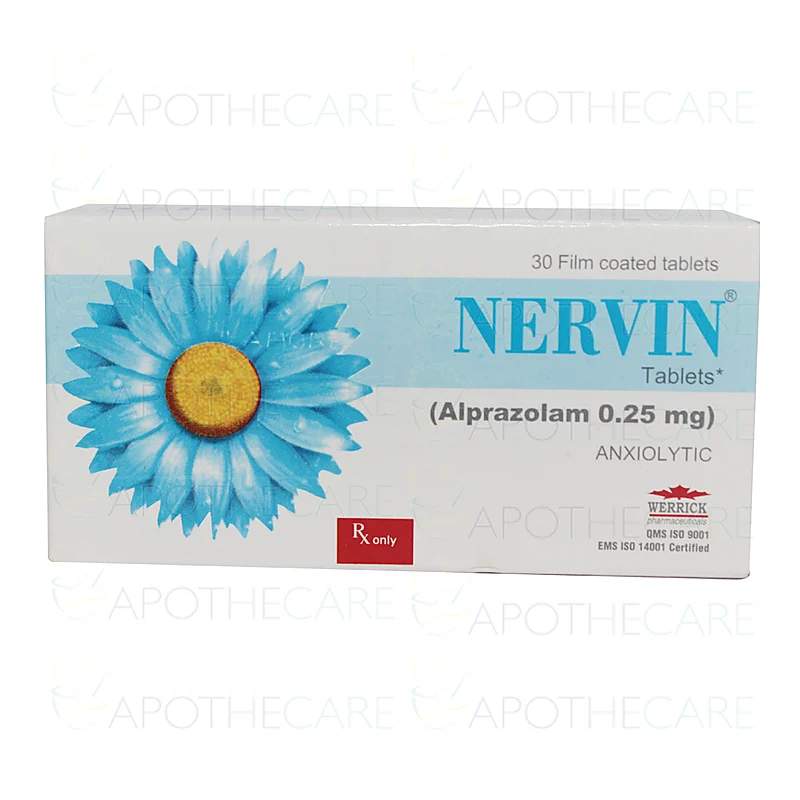 Nervin (1Mg) 30S Tab — authentic medicine packaging