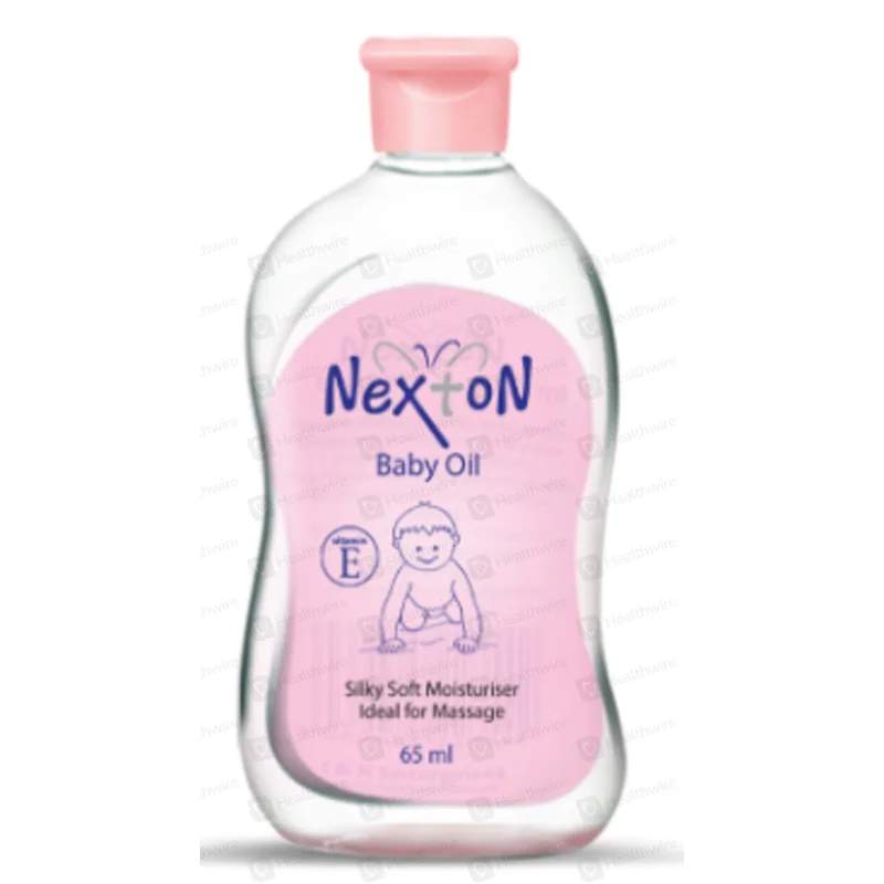 Nexton (Vitamin E) 65Ml Baby Oil — authentic medicine packaging