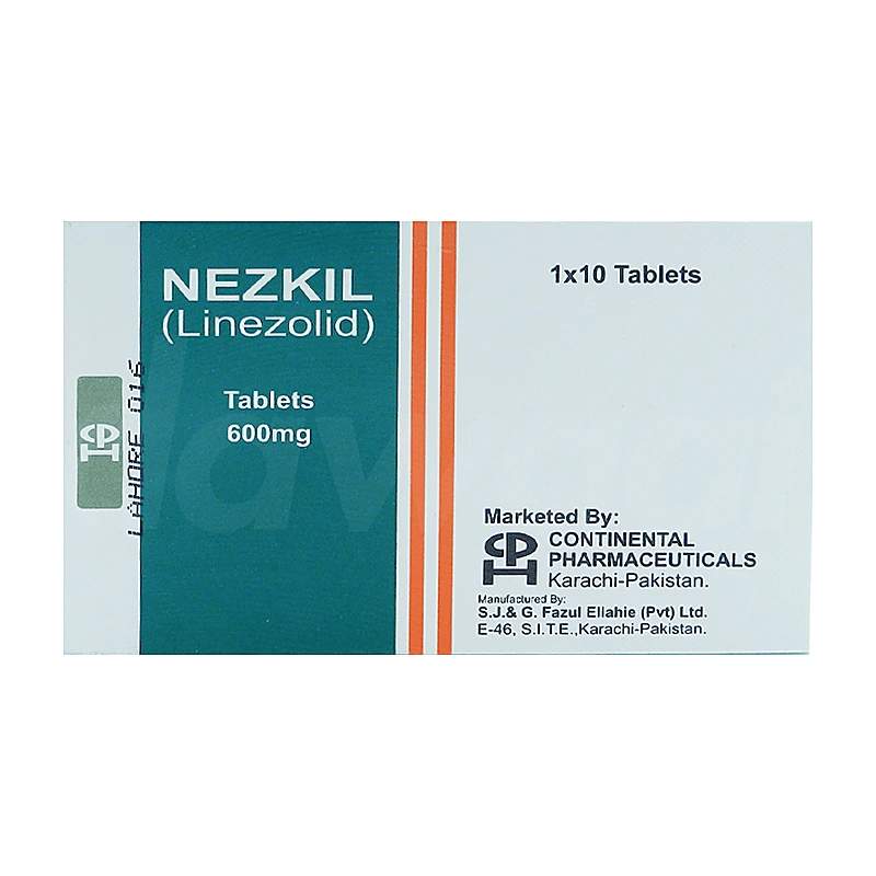 Nezkil (600Mg) 10 Tablets — authentic medicine packaging