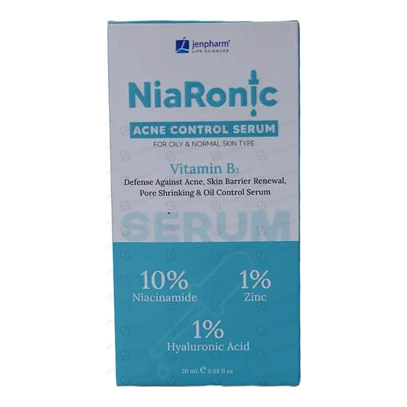 Niaronic Acne Control (20Ml) Serum — authentic medicine packaging