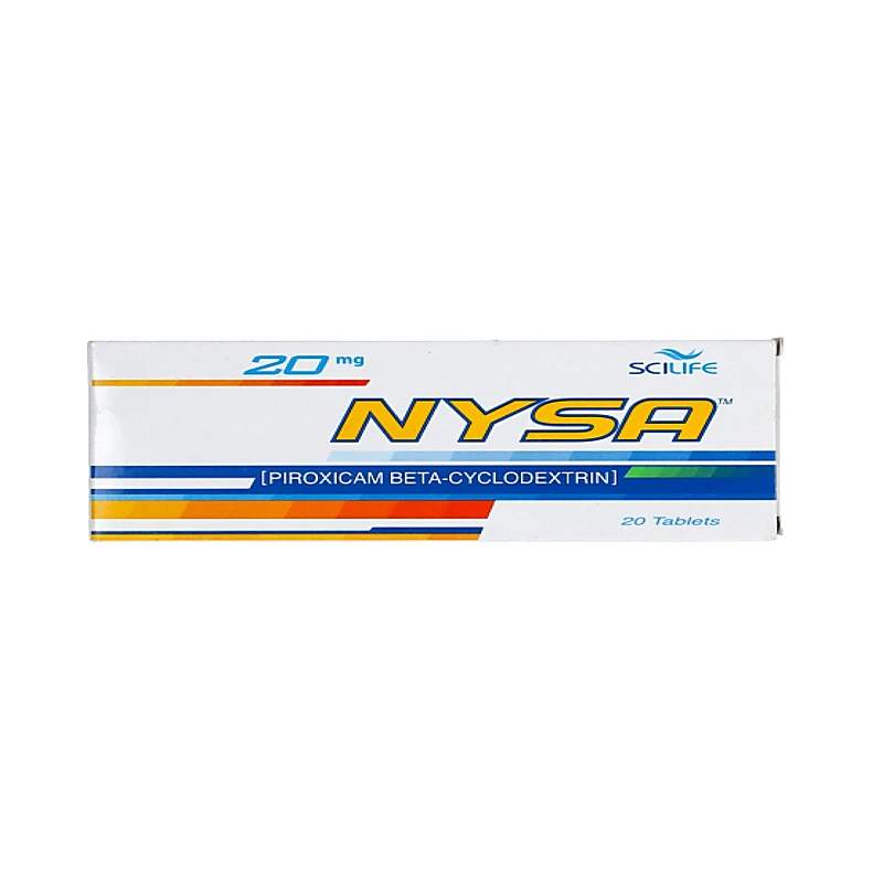 Nysa (20Mg) 20 Tablets — authentic medicine packaging