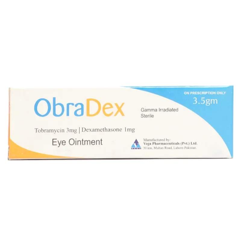 Obradex (3/1Mg) 3.5G Eye Ointment — authentic medicine packaging