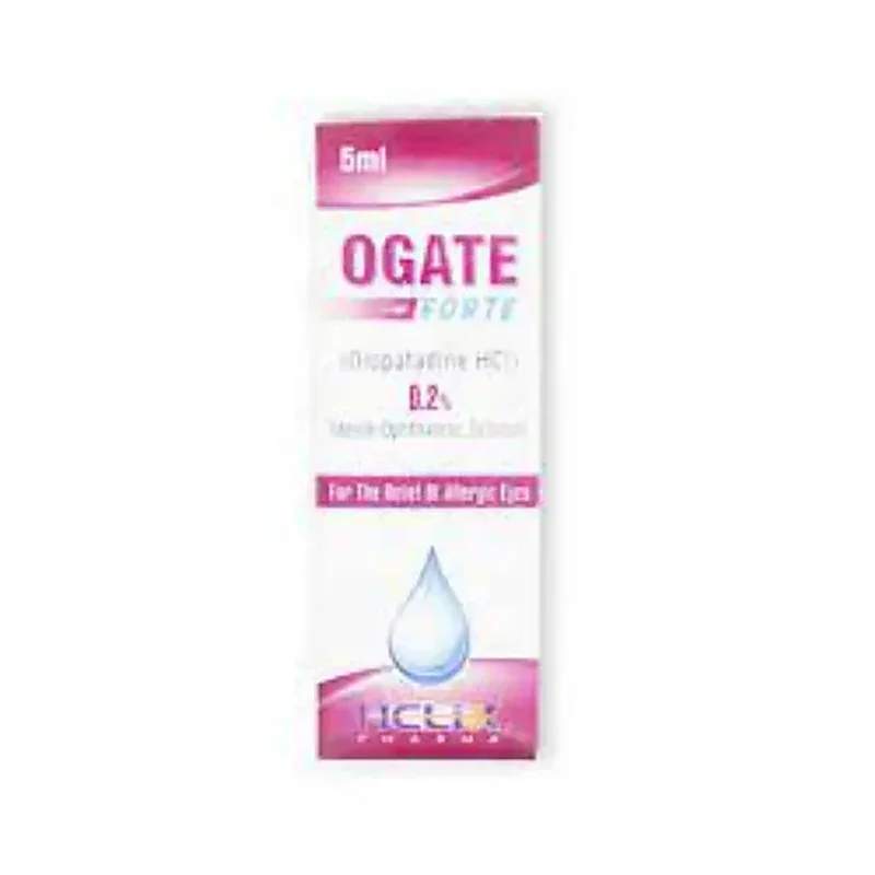 Ogate (0.2%) 5Ml Eye Drops — authentic medicine packaging