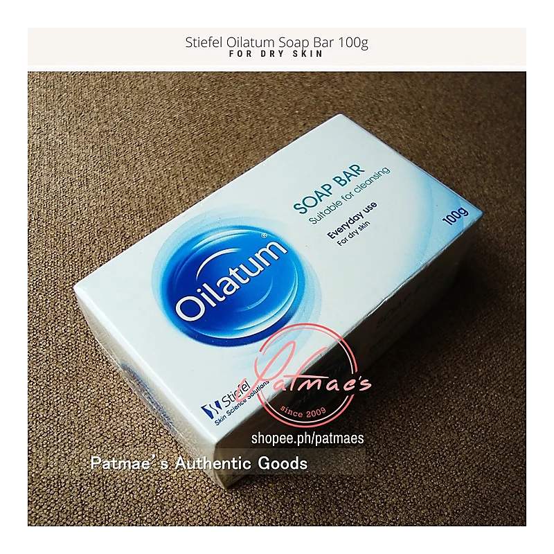 Oilatum 100g Soap Bar — authentic medicine packaging