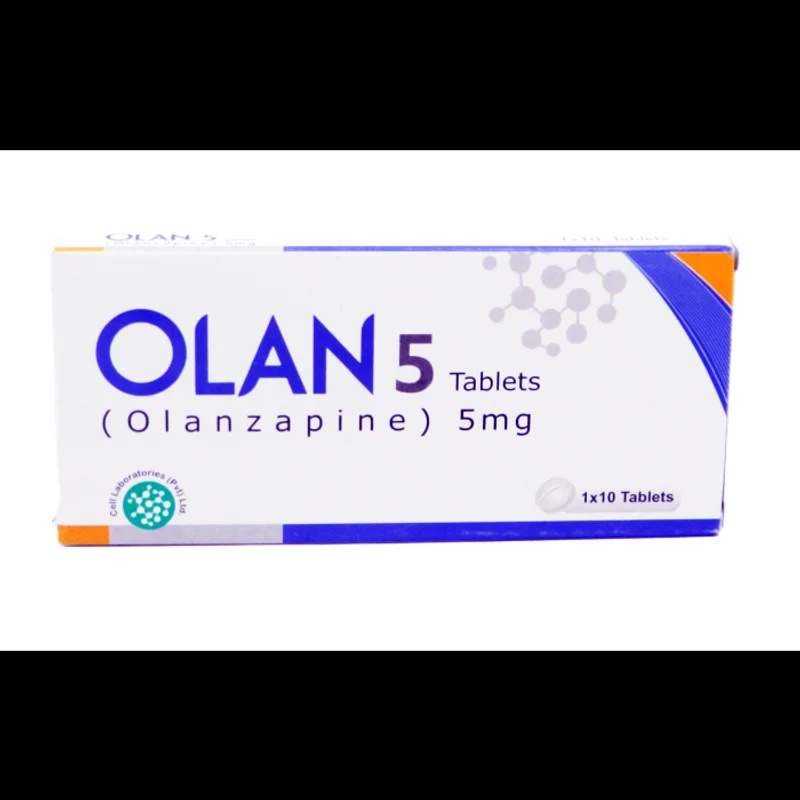 Olan (5Mg) 10 Tablets — authentic medicine packaging