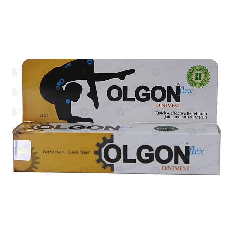 Olgon Flex (25G) Ointment — authentic medicine packaging