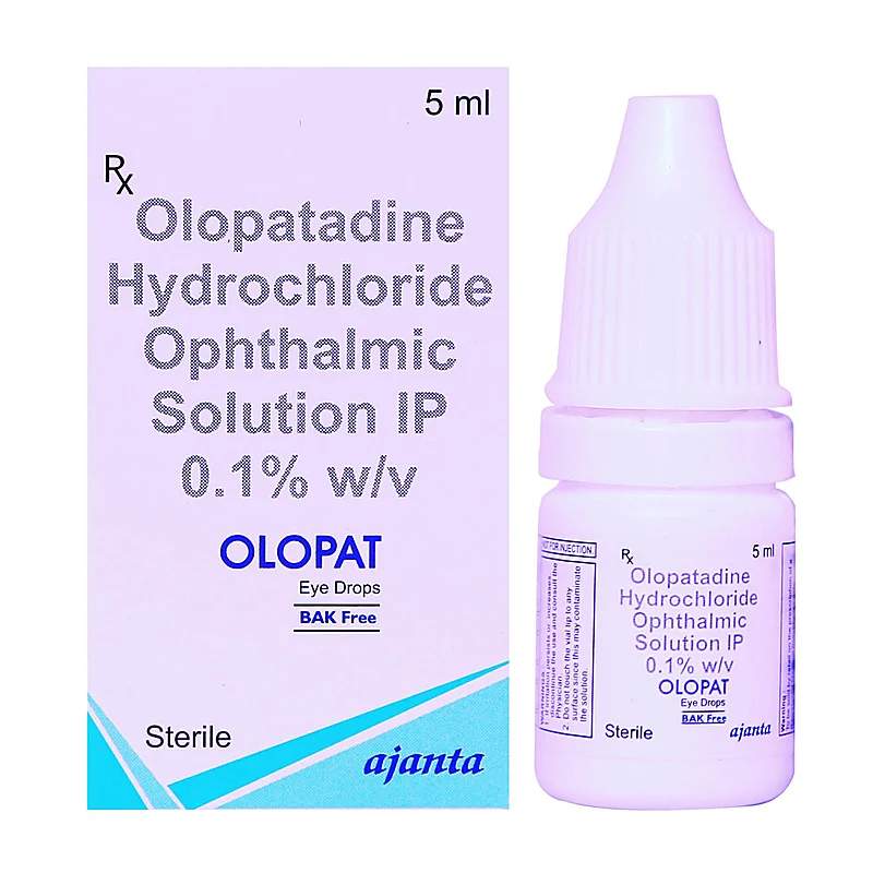 Olopat (0.1%) 5Ml Eye Drops — authentic medicine packaging