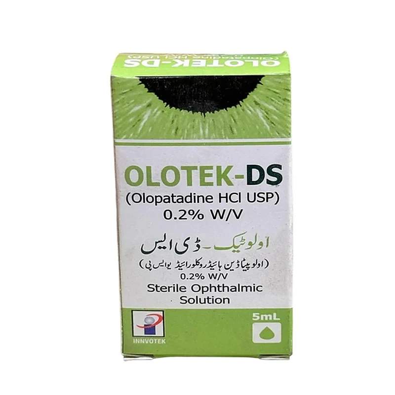 Olotek-Ds (0.2%) 5Ml Eye Drops — authentic medicine packaging
