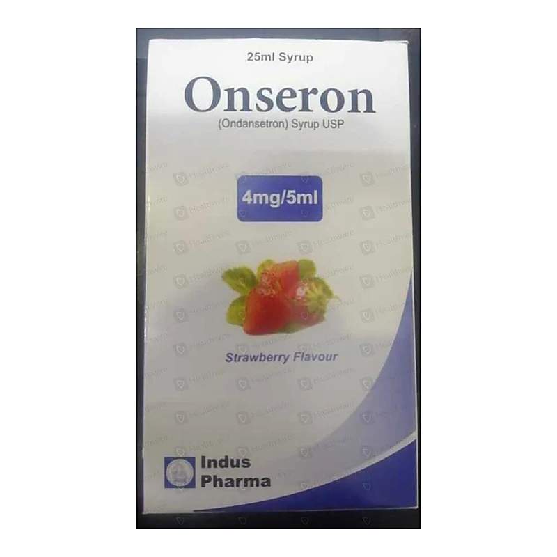 Onseron (4Mg/5Ml) 50Ml Syrup — authentic medicine packaging
